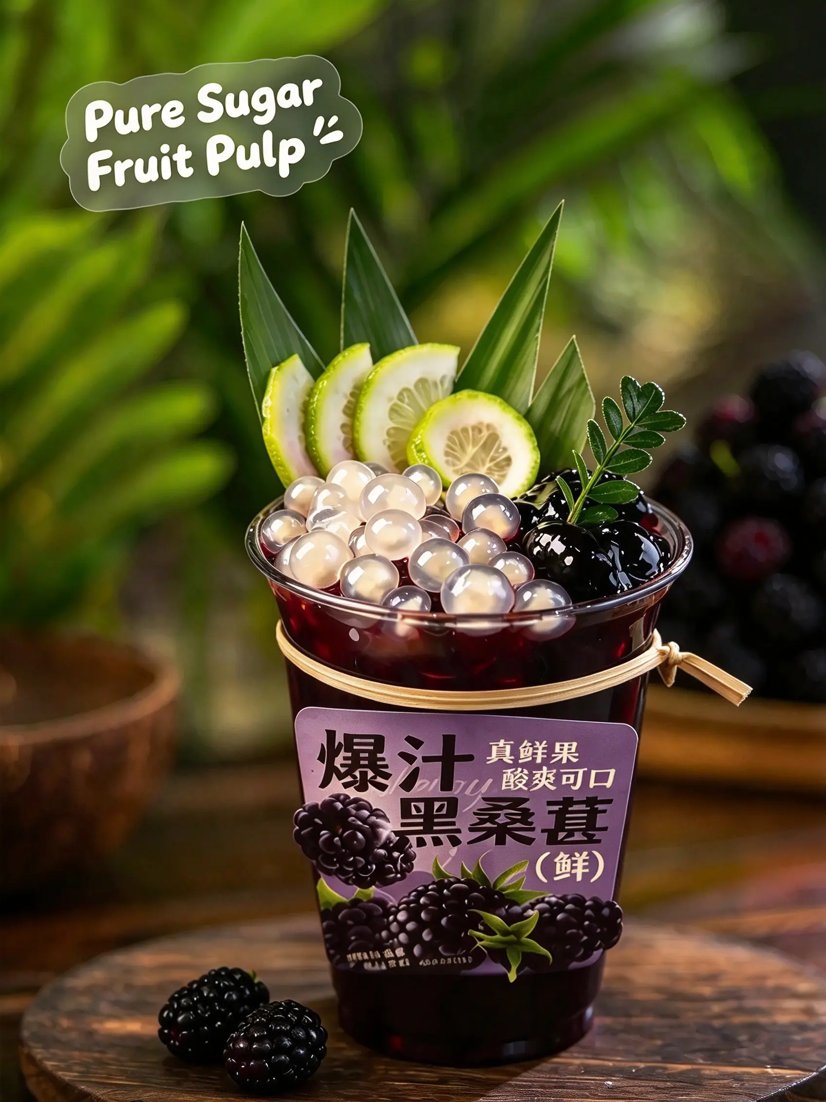 Sugar Mulberry — high yield fruit syrup wholesale for foodservice and restaurant channels